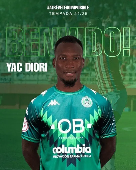 El CD Arenteiro ficha a Yac Diori para fortalecer su defensa