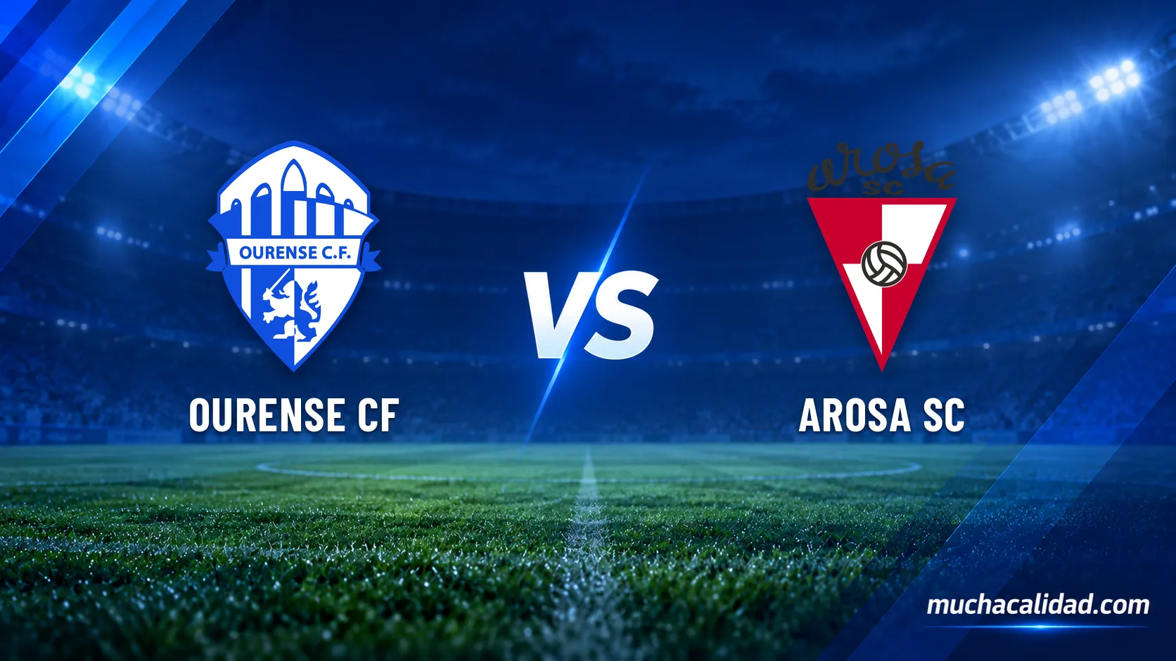 Ourense CF vs Arosa SC: horario, dónde ver y claves del partido de Segunda Federación