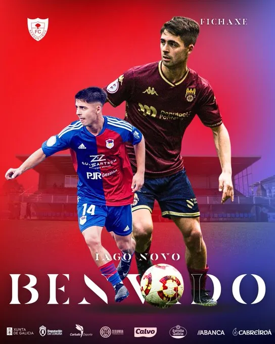 ✍️ Iago Novo, nuevo fichaje del Bergantiños FC tras ascender con el Pontevedra CF