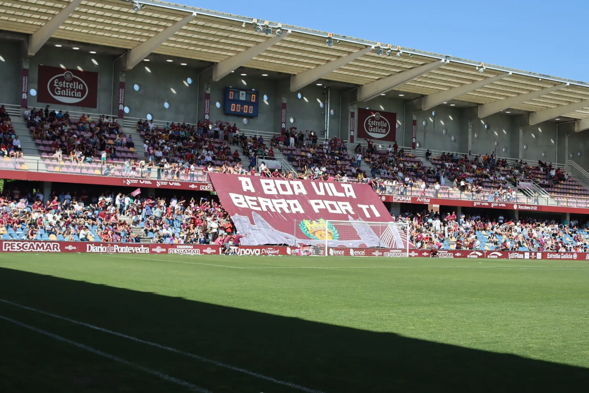 El Pontevedra se encomienda a Pasarón para culminar la remontada y el ascenso a 1ªRFEF