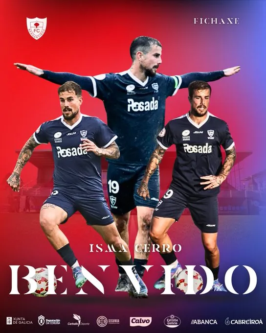 🚨 Isma Cerro ya viste de rojillo: fichaje de nivel para el Bergantiños FC 🔥⚽