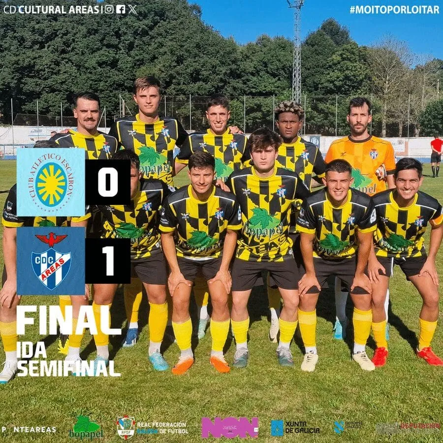 Cultural Areas se impone al Escairón con un gol agónico y toma ventaja en las semifinales de la Supercopa Galicia
