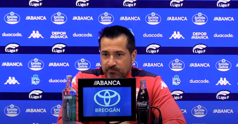 Fran Alonso avisa antes del Deportivo ABANCA - Eibar: "Queremos mirar hacia arriba y hacer de Abegondo un fortín"