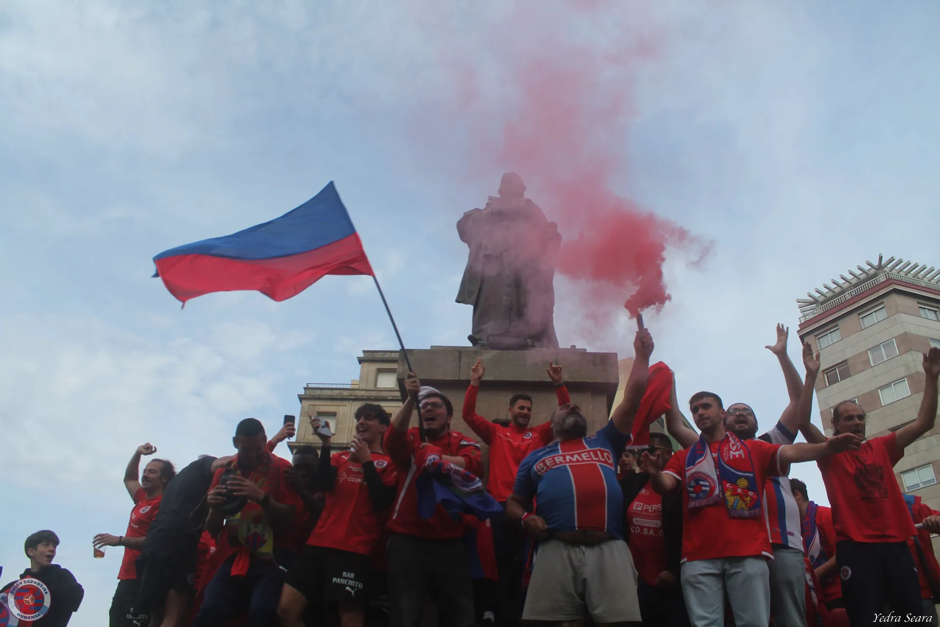 U.D. Ourense: fiesta del ascenso en el partido 400