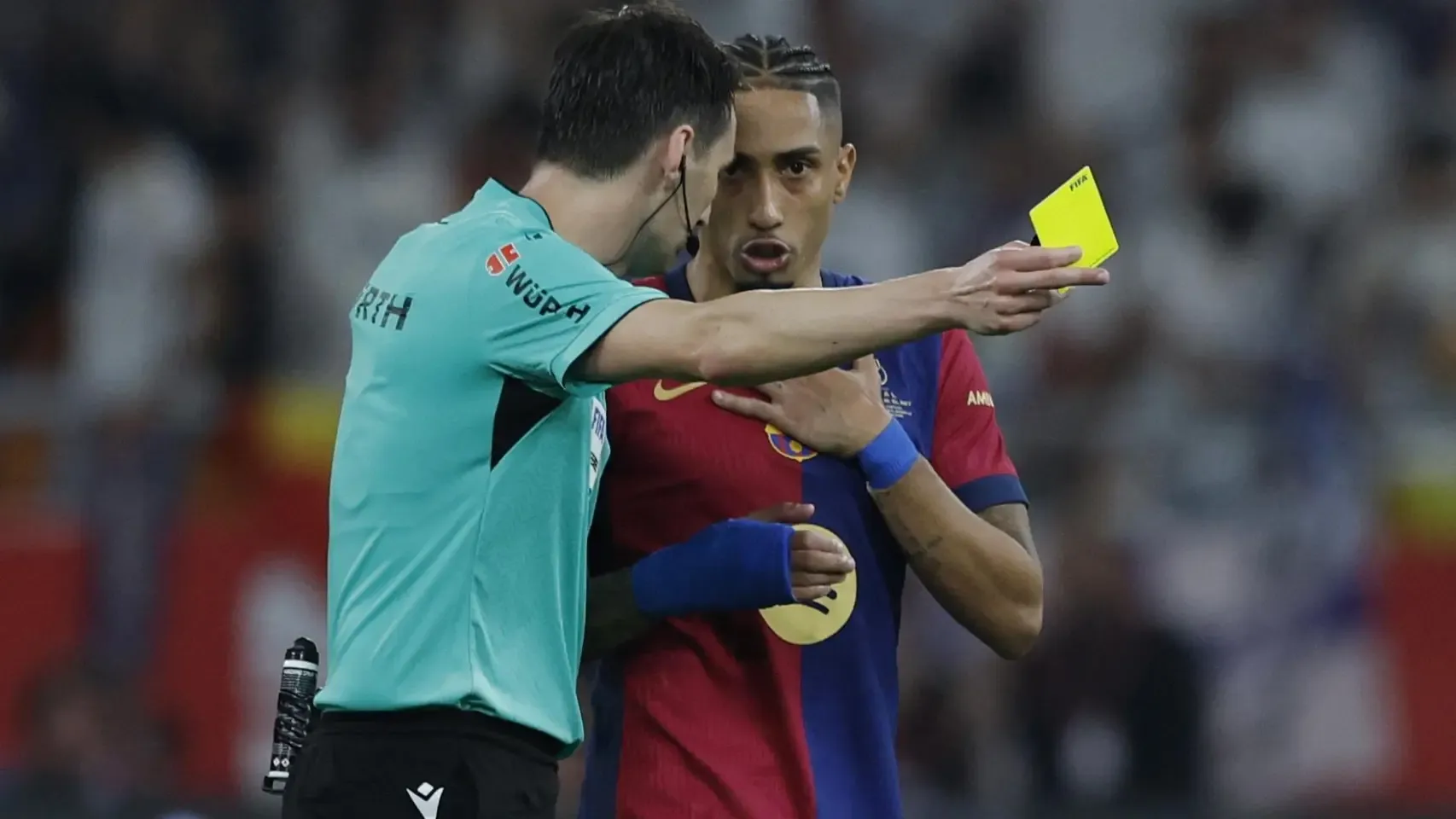 DE BURGOS BENGOETXEA, AL MANDO DEL BARÇA–ATLÉTICO EN UN CHOQUE QUE PUEDE AGITAR LA LIGA EA SPORTS 🔥🔵🔴⚪🔴