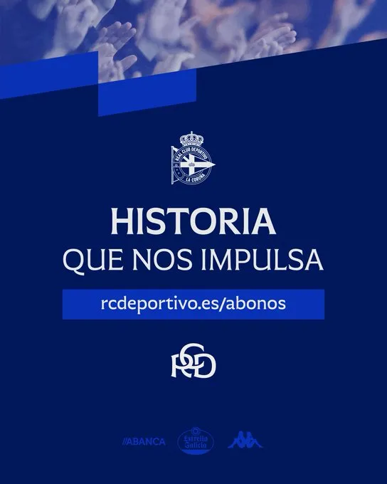 🎟️ ¡Renueva tu pasión blanquiazul! El Dépor lanza los abonos 2025-26 con más ventajas que nunca 🔵⚪🔥