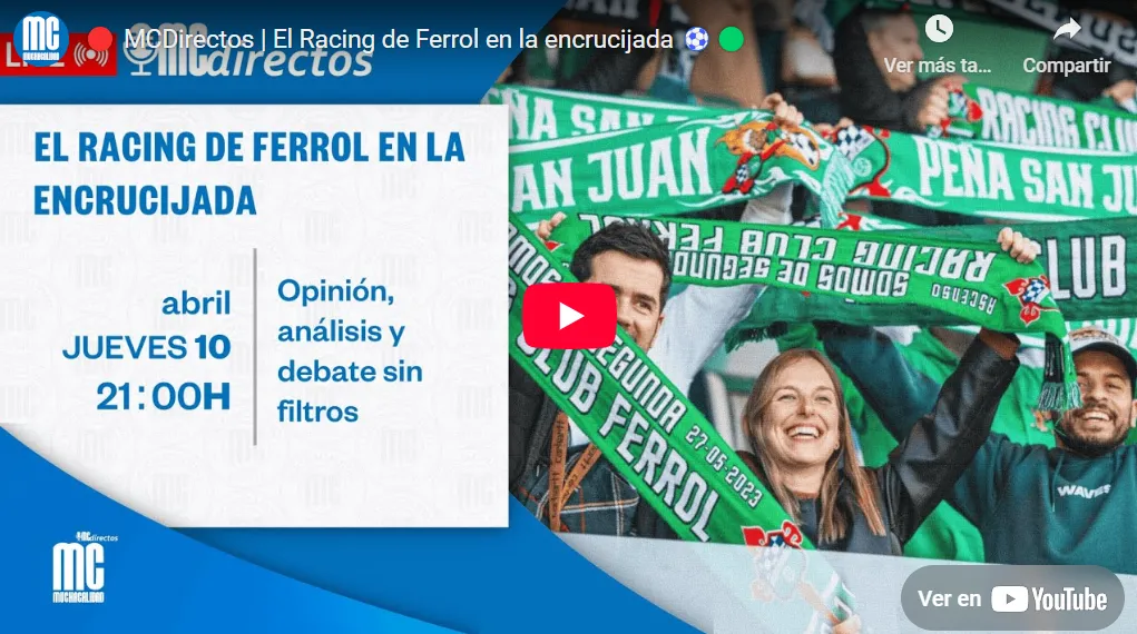 MCDirectos |Un debate sin filtros sobre la actualidad y el futuro del Racing, ya disponible en YouTube