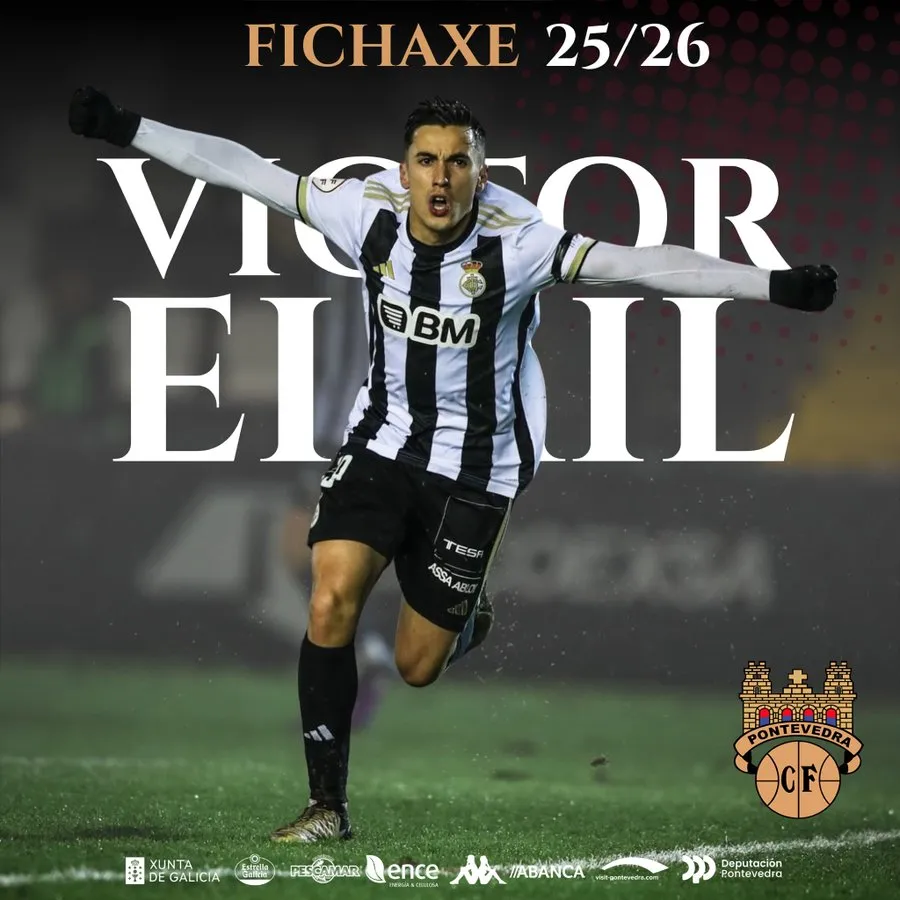 💥 ¡El Pontevedra arranca con fuerza el mercado de fichajes! 💥Víctor Eimil se viste de granate para dar guerra en Pasarón ⚔️💪