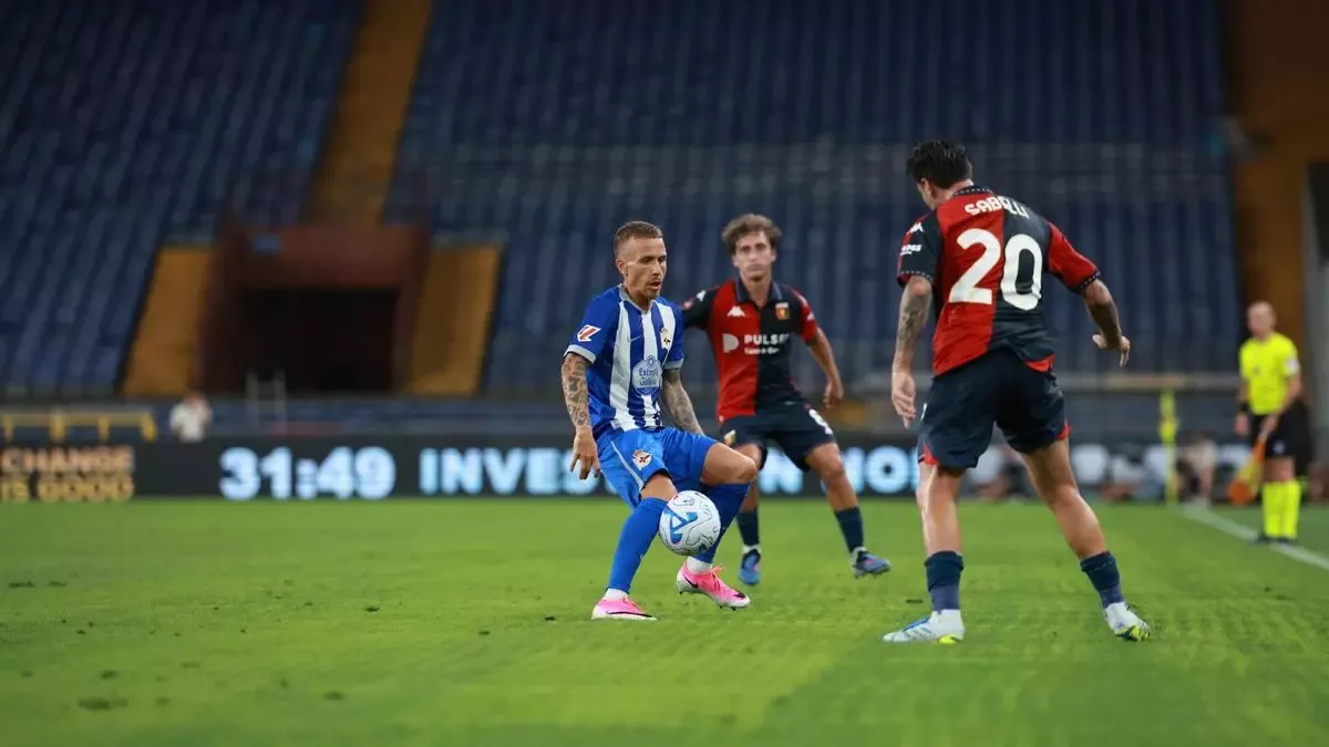 El Dépor recupera armas en Génova antes de recibir al Real Madrid